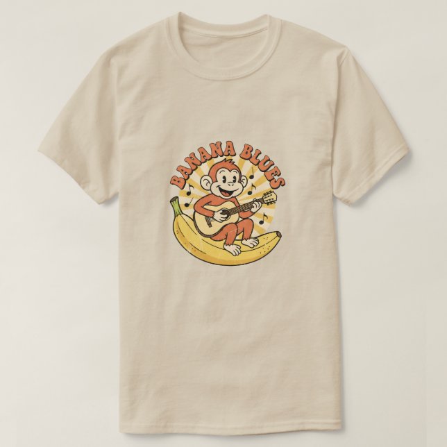 BANANA BLUES T SHIRT (Design framsida)