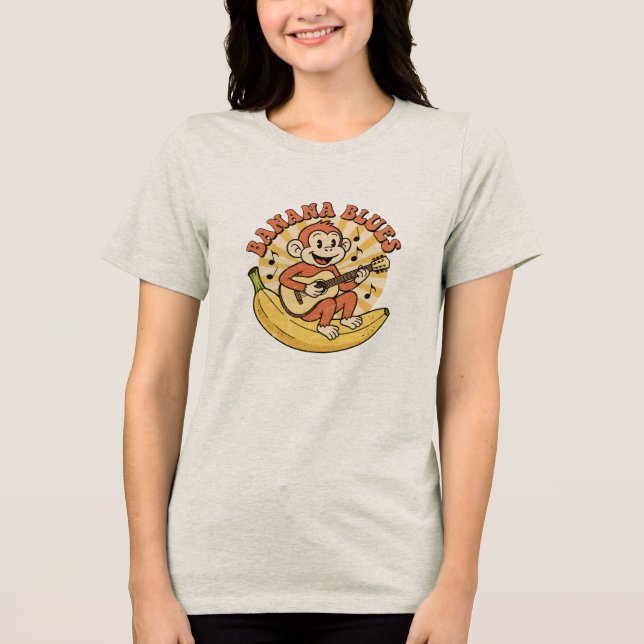 BANANA BLUES T SHIRT (Framsida)