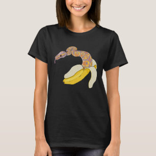 Banana Boll Python Snake Reptile Herpetolog Oph T Shirt