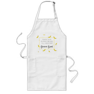Banana Bread Apron Långt Förkläde