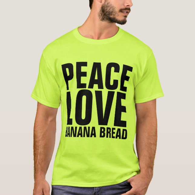 BANANA BREAD KÄRLEK T-Shirts (Framsida)