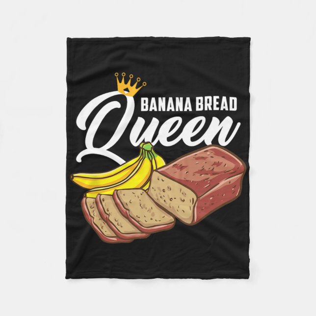 Banana Bread Queen Banana Bread  Fleecefilt (Framsidan)
