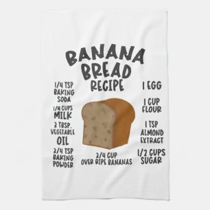 Banana Bread Recipe Kökshandduk