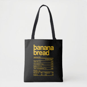 Banana Bröd Näringsfakta Rolig Thanksgiving Ch Tygkasse