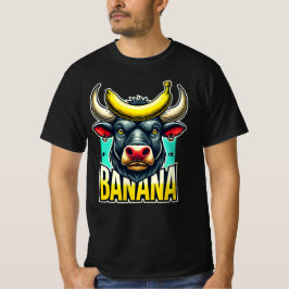Banana Bull - absurdes Tierdesign für Witzbolde T Shirt