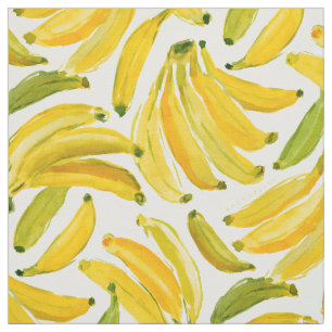 BANANA BUNCH Fruit Mönster Tyg