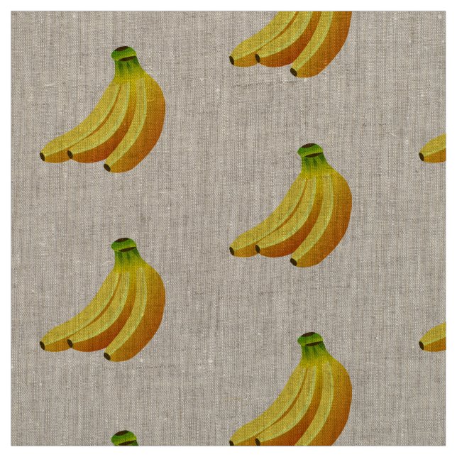 BANANA BUNCH: KLASSISK MÖNSTER DESIGN TYG (Provkarta)