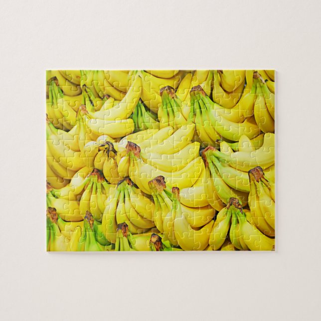 Banana Bunches Jigszle Puzzle Pussel (Horisontell)