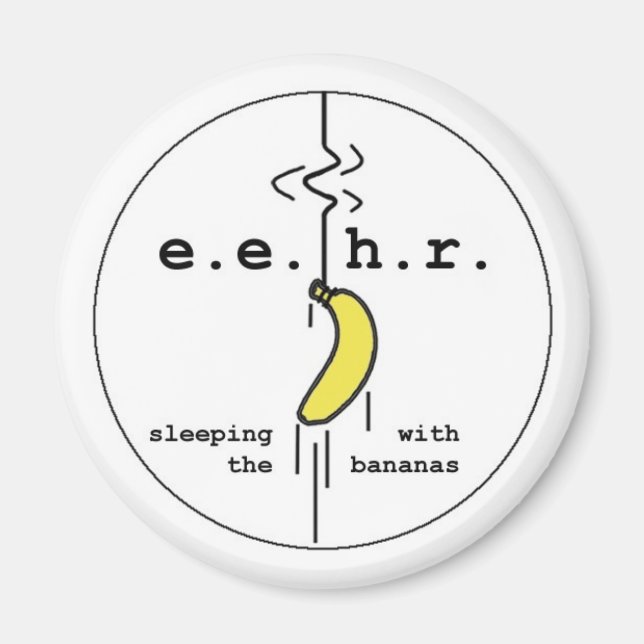 Banana Bungee Jump Magnet (Framsidan)