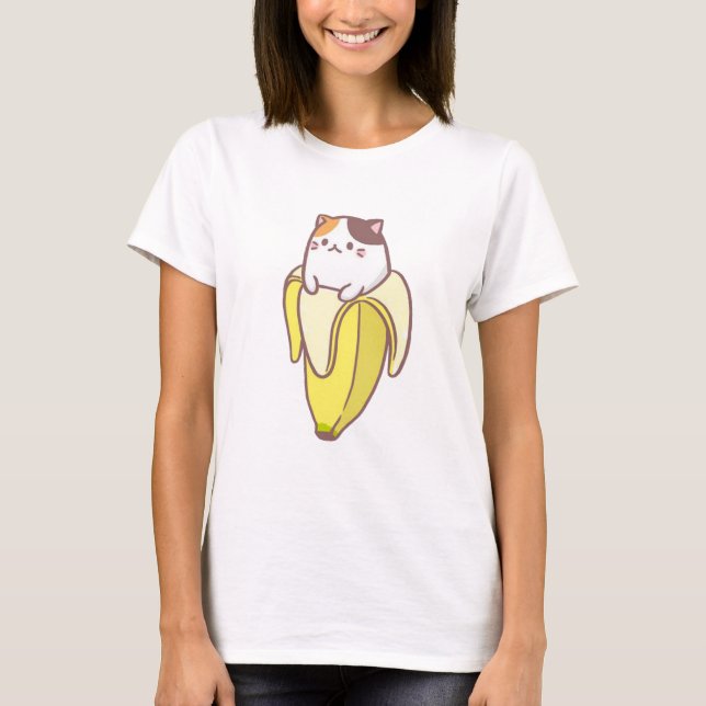 Banana Cat Tee Shirt (Framsida)