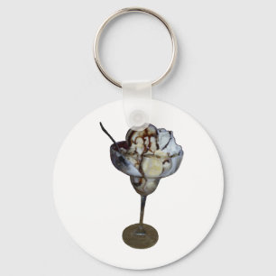 Banana Chocolate Sundae Nyckelring
