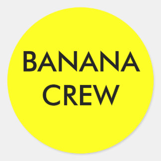BANANA CREW RUNT KLISTERMÄRKE