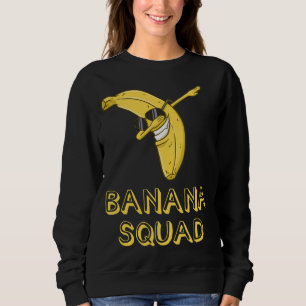 Banana Dabbing Sunglasses Smiling Ansikte Fruit Äl T Shirt