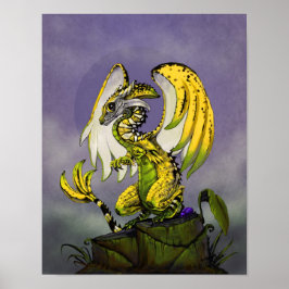 Banana Dragon 11x14 (4x6 och uppåt) Poster