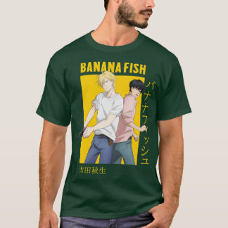 Banana Fish Ash Lyn Eiji Okumura Card Anime family T Shirt