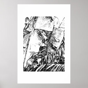 Banana Fronds Poster