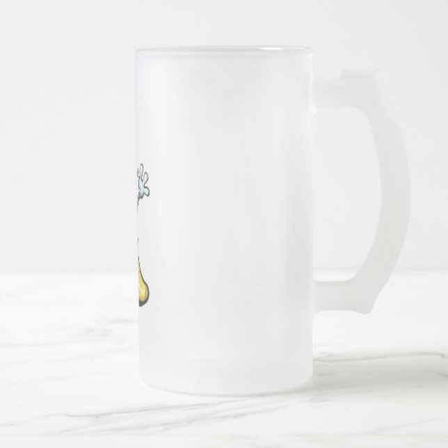 Banana Frostat Ölglas (Höger)