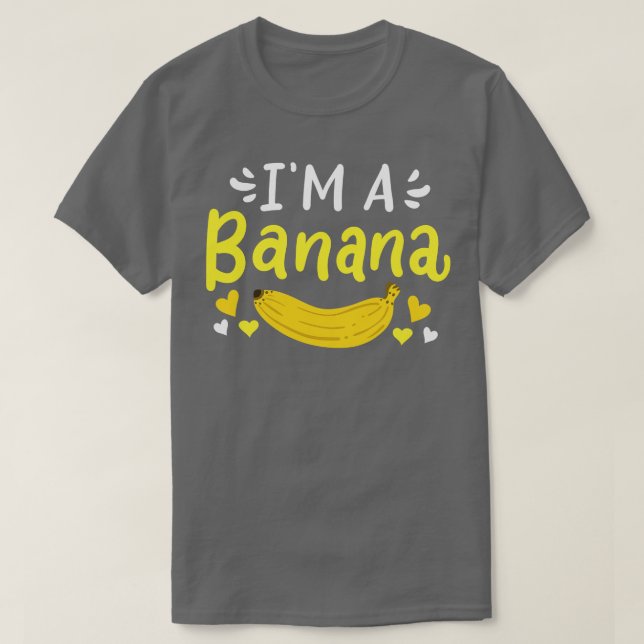 Banana Fruit Banana Costume T Shirt (Design framsida)