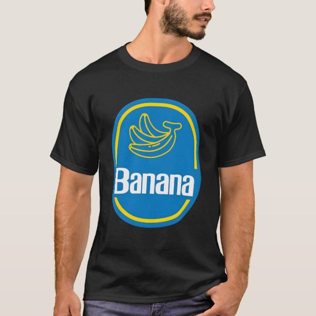 Banana Fruit Lazy Halloween T Shirt (Framsida)