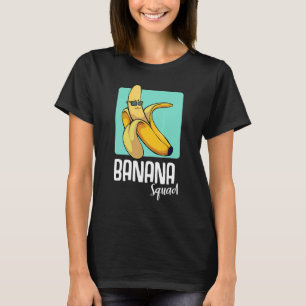 Banana Fruit Tropical Gult Friends Squad T Shirt