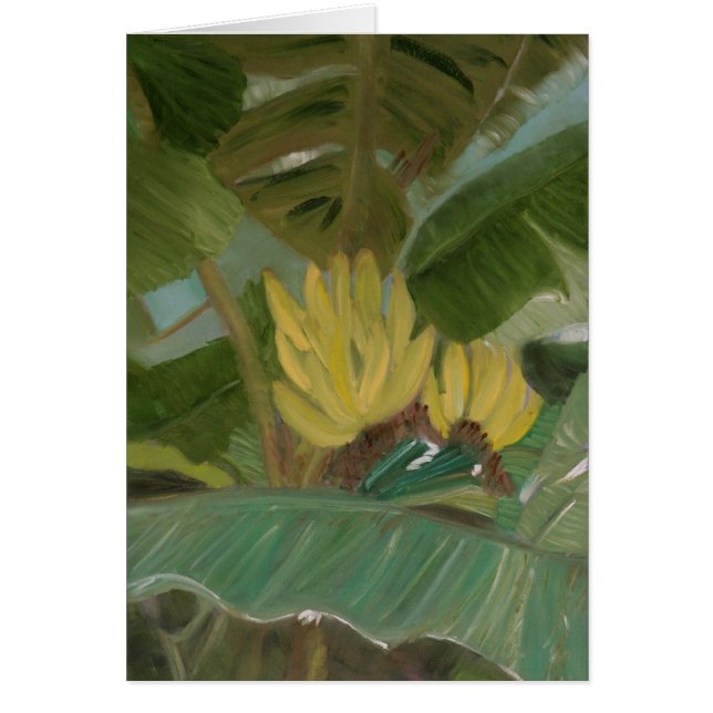 Banana Grove Card Hälsningskort (Framsidan)