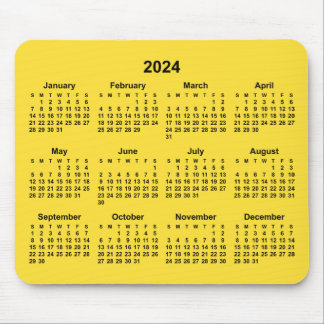 Banana Gult 2024 Kalender Musmatta