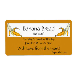 Banana Gult Framed Bananas Homemade Food Fraktsedel