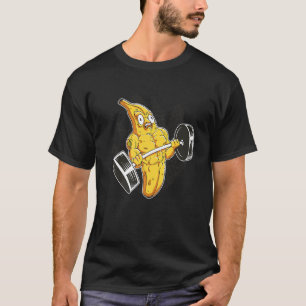 Banana Gym Hiss Weights ABS T Shirt