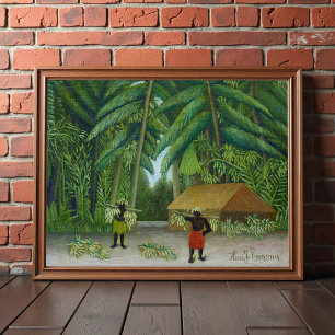 Banana Harvest Poster