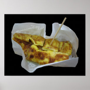 Banana Hotaka [Roti Kluai Khai] Thai Street Food Poster