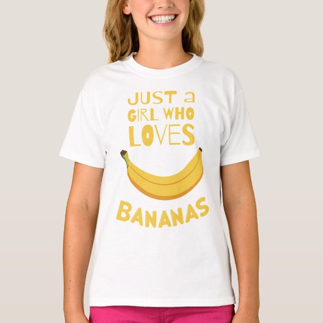 Banana Kärlek T Shirt (Framsida)