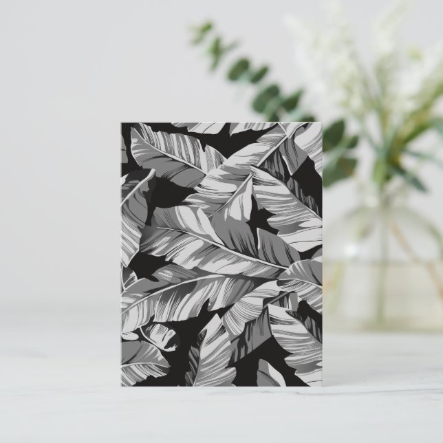 Banana Löv 3 Helg Vykort (Stående Fram)