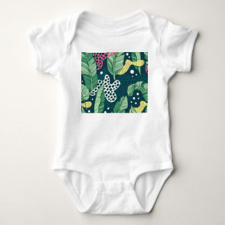 Banana löv abstrakt, trendig färg t shirt