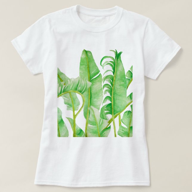 Banana Löv på T-Shirt (Design framsida)