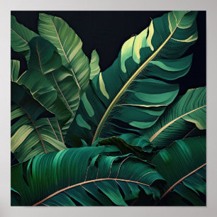 Banana Lövs Art Print Poster