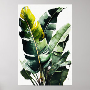 Banana Lövs Art Print Poster