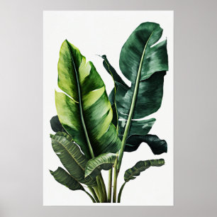 Banana Lövs Art Print Poster