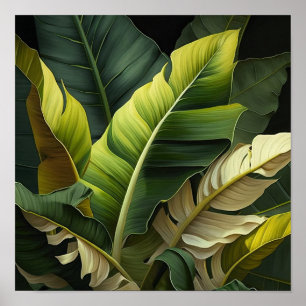 Banana Lövs Art Print Poster