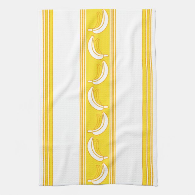 Banana Lyx Jacquard Ränder Kökshandduk (Vertikal)