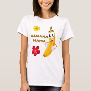 Banana Mamma för Mor dag T Shirt