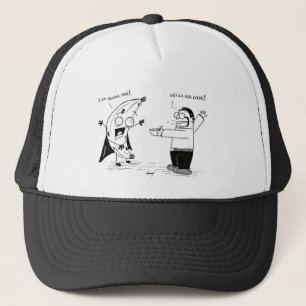 Banana Man Funny Tecknad Hat Keps
