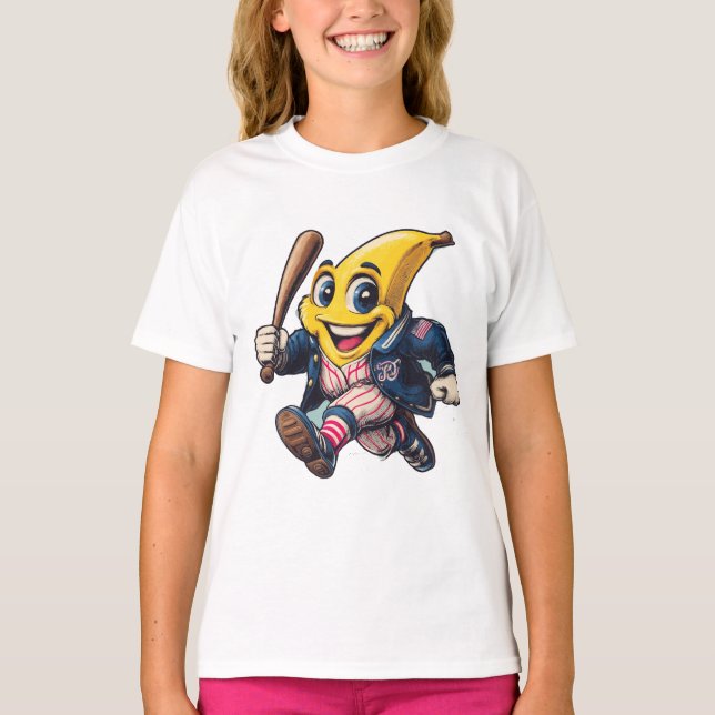 Banana Man: Hero of the Fruit World T Shirt (Framsida)