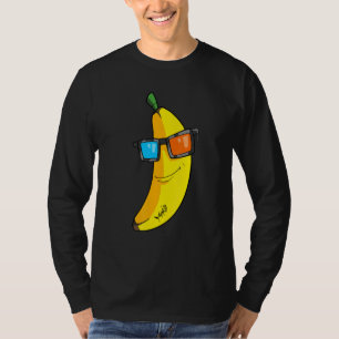 Banana med Coola solglasögon T Shirt