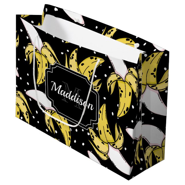 Banana Mönster (Framsidan Vinklad)