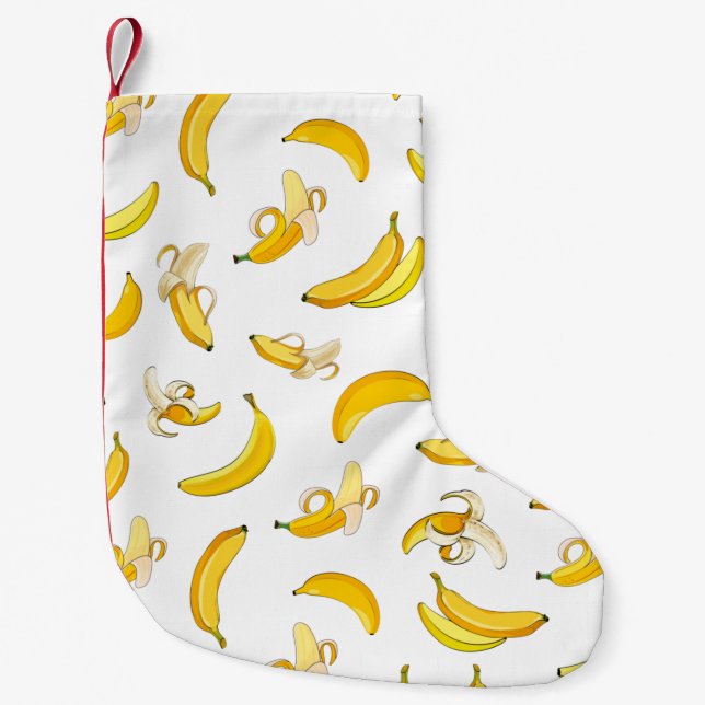 Banana Mönster 4 Liten Julstrumpa (Framsidan)