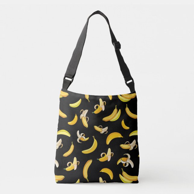 Banana Mönster 5 Axelväska (Framsida)