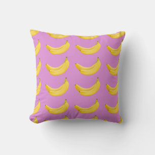 Banana Mönster Kudde