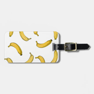 Banana mönster sketch-version bagagebricka