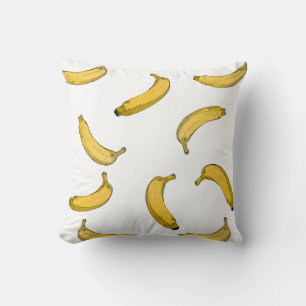 Banana mönster sketch-version kudde