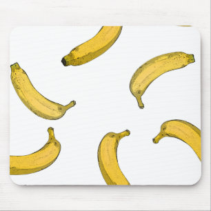 Banana mönster sketch-version musmatta